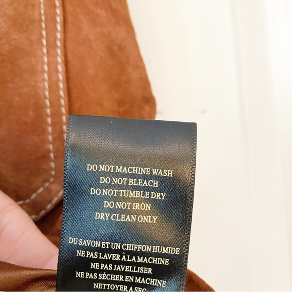 BLANK NYC Brown Suede Patch Pocket Mini Skirt Size 25 - Picture 10 of 10